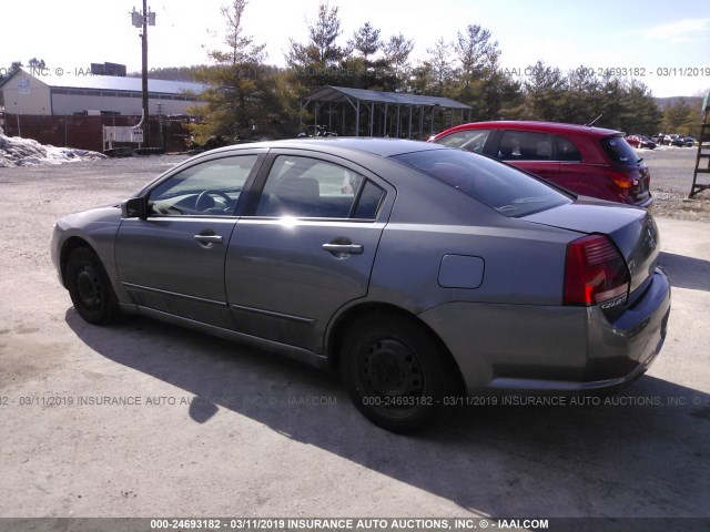 4A3AB36F64E046935 - 2004 MITSUBISHI GALANT ES MEDIUM/LS MEDIUM GRAY photo 3