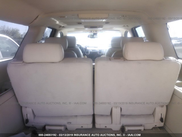 1GYFK66897R401034 - 2007 CADILLAC ESCALADE ESV WHITE photo 8