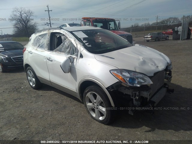 KL4CJESB5FB271231 - 2015 BUICK ENCORE WHITE photo 1