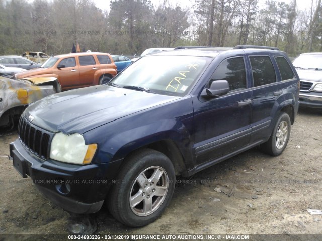 1J4GS48K36C242126 - 2006 JEEP GRAND CHEROKEE LAREDO/COLUMBIA/FREEDOM 蓝色 照片 2
