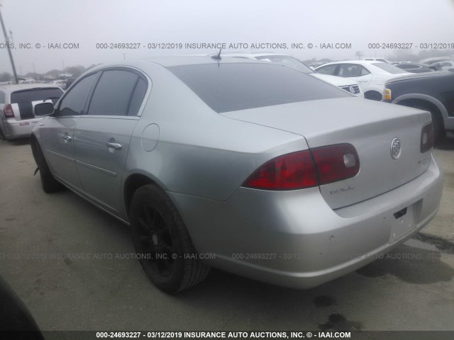 1G4HD57287U233652 - 2007 BUICK LUCERNE CXL SILVER photo 3