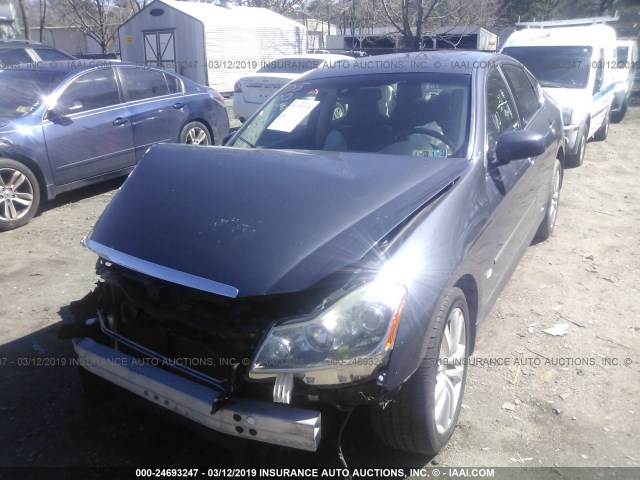 JN1CY0AR4AM960874 - 2010 INFINITI M35 SPORT GRAY photo 2