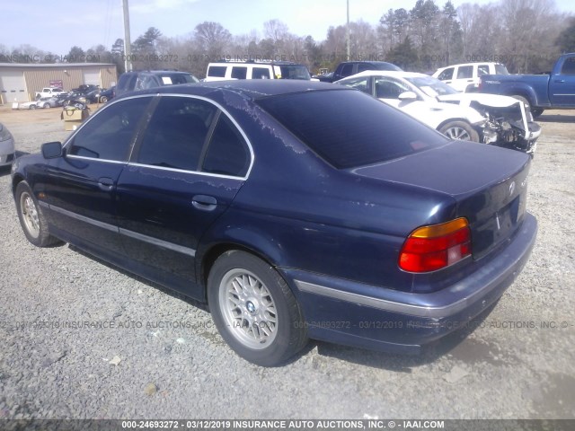 WBADM6331XBY25328 - 1999 BMW 528 I AUTOMATIC BLUE photo 3