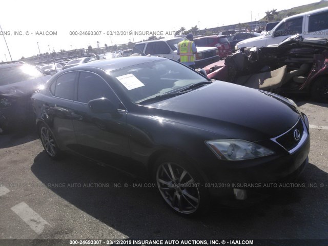 JTHBK262282073070 - 2008 LEXUS IS 250 BLACK photo 1