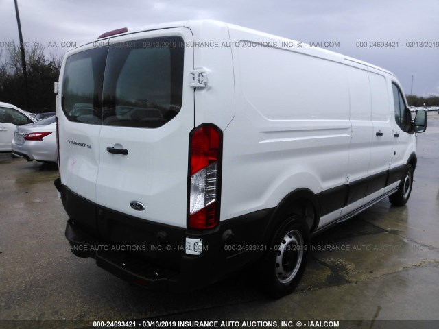 1FTYE9ZM0KKA47597 - 2019 FORD TRANSIT WHITE photo 4