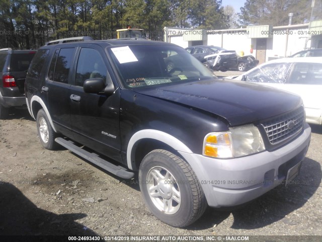 1FMZU72E32UC83546 - 2002 FORD EXPLORER XLS BLACK photo 1