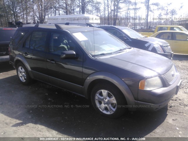 1FMDK02137GA35355 - 2007 FORD FREESTYLE SEL GRAY photo 1