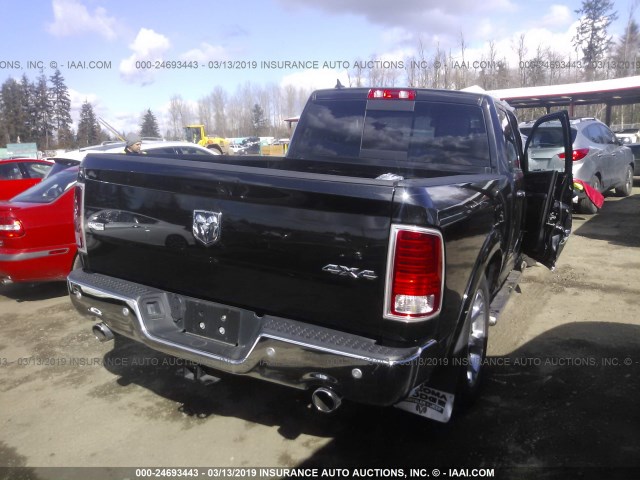 1C6RR7JT6HS845893 - 2017 RAM 1500 LARAMIE BLACK photo 4