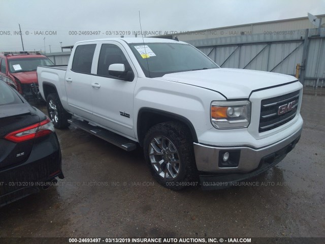 3GTP1UEC3EG528690 - 2014 GMC SIERRA C1500 SLE WHITE photo 1