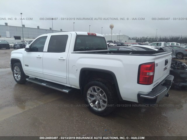 3GTP1UEC3EG528690 - 2014 GMC SIERRA C1500 SLE WHITE photo 3