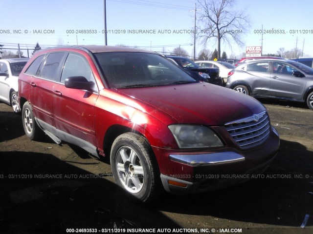 2C4GM68495R515444 - 2005 CHRYSLER PACIFICA TOURING RED photo 1