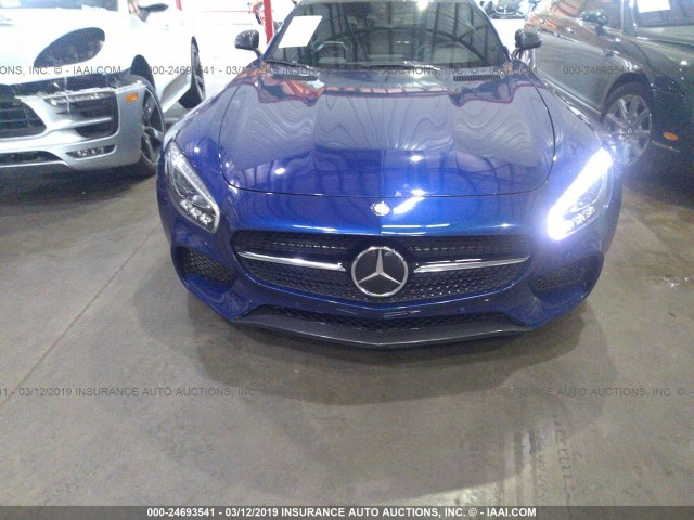 WDDYJ7JA7GA009773 - 2016 MERCEDES-BENZ AMG GT S BLUE photo 6