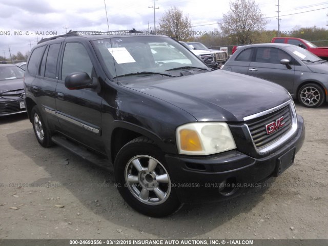 1GKDS13S742125736 - 2004 GMC ENVOY BLACK photo 1