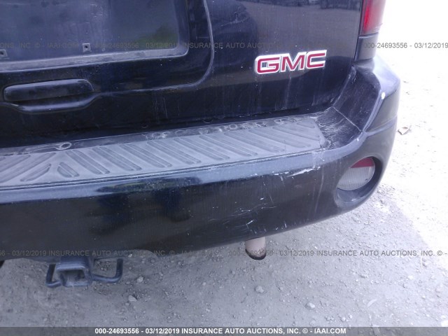 1GKDS13S742125736 - 2004 GMC ENVOY BLACK photo 6