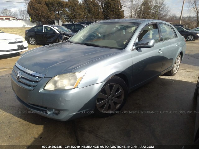 4T1BK36B25U021280 - 2005 TOYOTA AVALON XL/XLS/TOURING/LIMITED BLUE photo 2