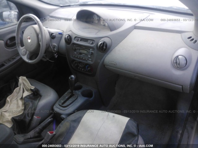 1G8AL52FX3Z134096 - 2003 SATURN ION LEVEL 3 SILVER photo 5