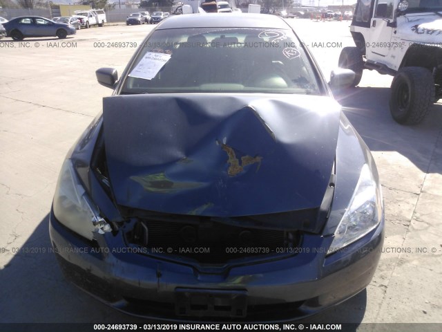 JHMCM56793C049279 - 2003 HONDA ACCORD EX GRAY photo 6