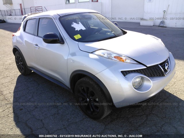 JN8AF5MR2DT214800 - 2013 NISSAN JUKE S/SV/SL SILVER photo 1