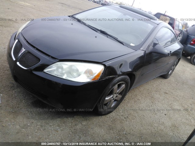 1G2ZH158164157627 - 2006 PONTIAC G6 GT BLACK photo 2