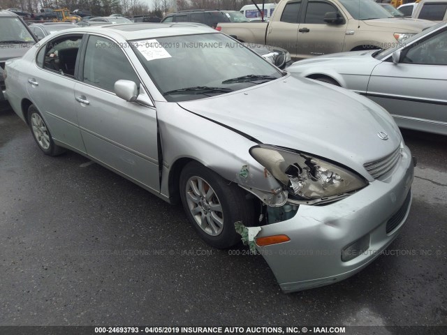 JTHBF30G920084620 - 2002 LEXUS ES 300 SILVER photo 1