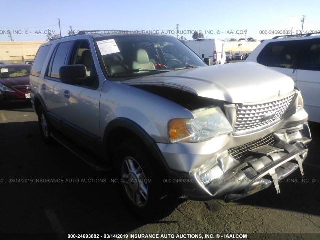 1FMPU15L54LB86467 - 2004 FORD EXPEDITION XLT SILVER photo 1