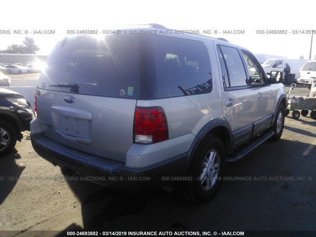1FMPU15L54LB86467 - 2004 FORD EXPEDITION XLT SILVER photo 4
