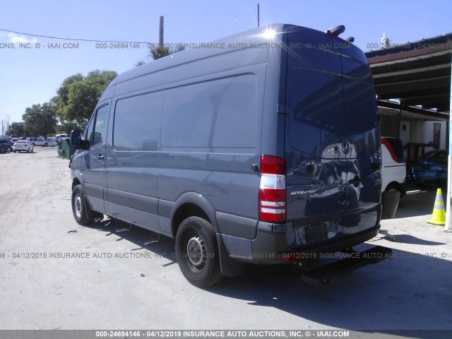 WD3PE7CDXJP641294 - 2018 MERCEDES-BENZ SPRINTER 2500 GRAY photo 3