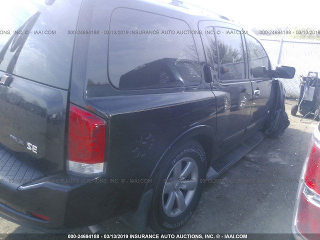 5N1BA08D29N603363 - 2009 NISSAN ARMADA SE/LE 棕色 照片 4