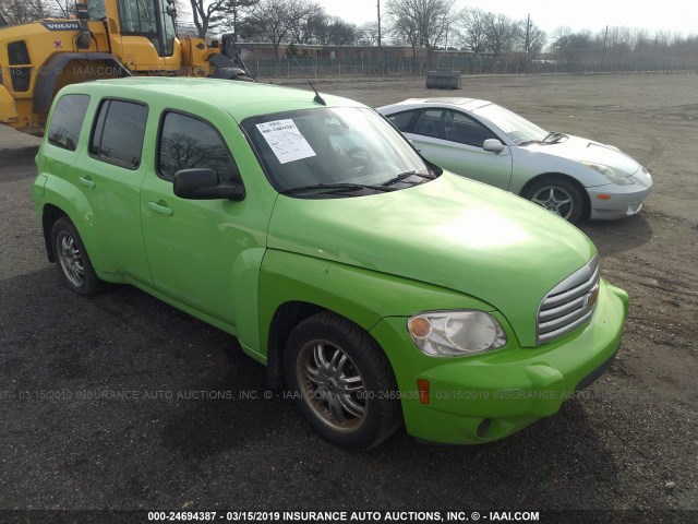 3GNDA13DX8S546190 - 2008 CHEVROLET HHR LS GREEN photo 1