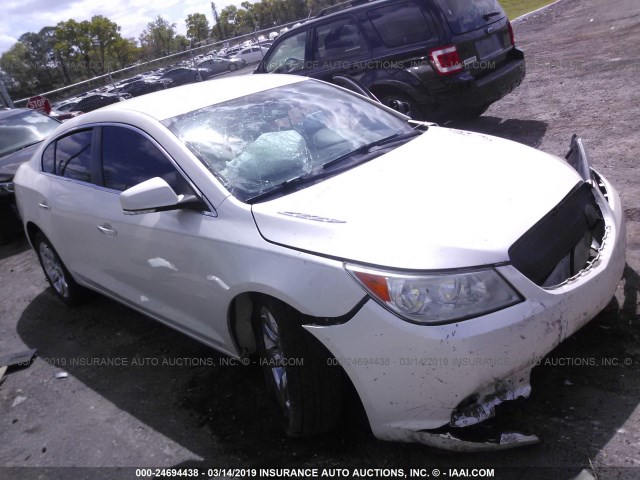 1G4GD5E35CF154218 - 2012 BUICK LACROSSE PREMIUM WHITE photo 1