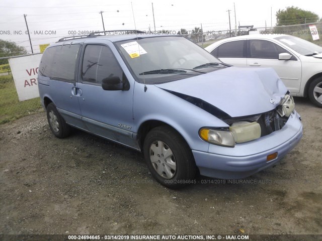 4N2DN11W0SD868584 - 1995 NISSAN QUEST XE/GXE Light Blue photo 1