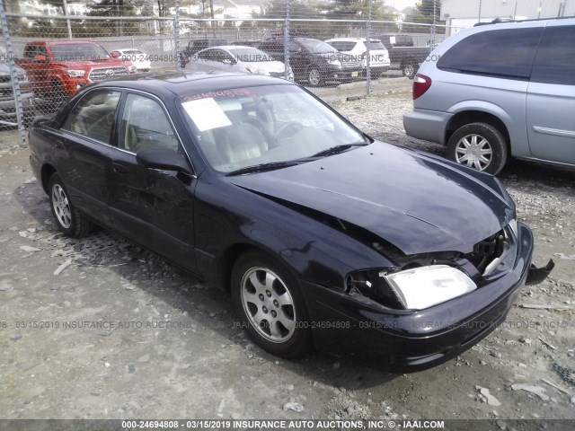 1YVGF22C9Y5126656 - 2000 MAZDA 626 ES/LX BLACK photo 1