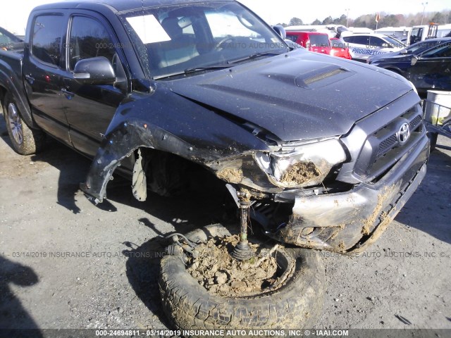 3TMLU4EN9CM090098 - 2012 TOYOTA TACOMA DOUBLE CAB 灰色 照片 6
