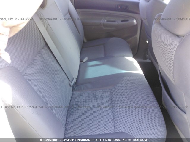 3TMLU4EN9CM090098 - 2012 TOYOTA TACOMA DOUBLE CAB 灰色 照片 8