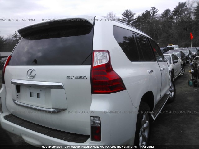 JTJBM7FX5B5019849 - 2011 LEXUS GX WHITE photo 4