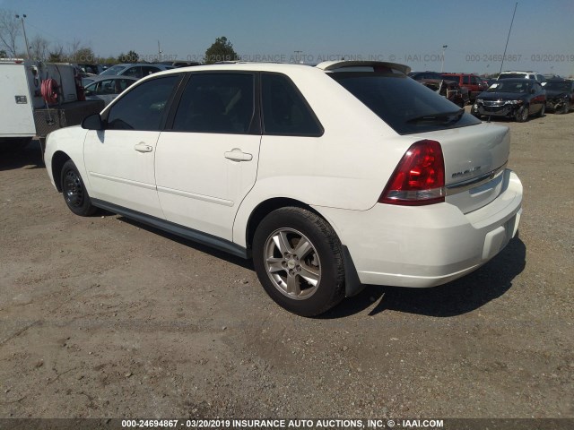 1G1ZT64865F209323 - 2005 CHEVROLET MALIBU MAXX LS WHITE photo 3