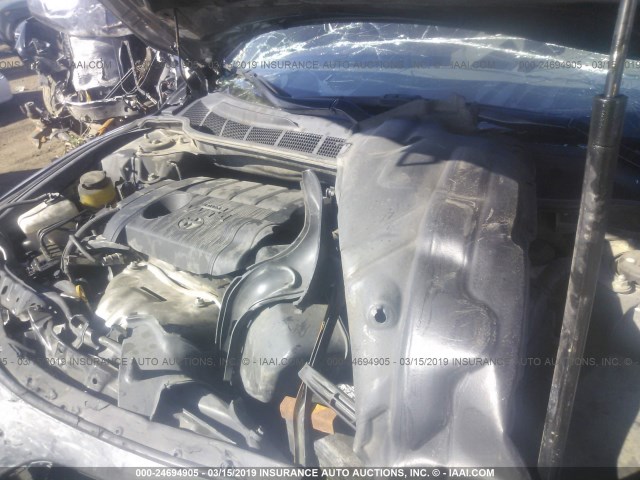4T4BF3EK6AR080953 - 2010 TOYOTA CAMRY SE/LE/XLE GRAY photo 10