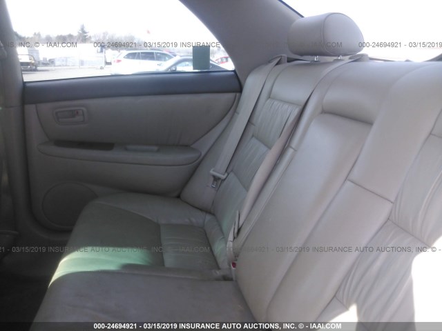 JT8BF28G9W5023324 - 1998 LEXUS ES 300 GRAY photo 8