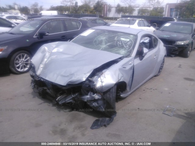 JF1ZNAA10D2733610 - 2013 TOYOTA SCION FR-S BLUE photo 2