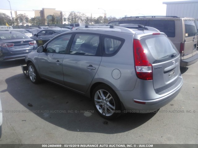 KMHDC8AE2CU147673 - 2012 HYUNDAI ELANTRA TOURING GLS/SE GRAY photo 3