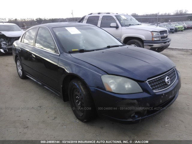 1N4AL11D76N431276 - 2006 NISSAN ALTIMA S/SL Dark Blue photo 1