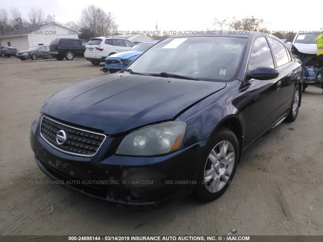 1N4AL11D76N431276 - 2006 NISSAN ALTIMA S/SL Dark Blue photo 2