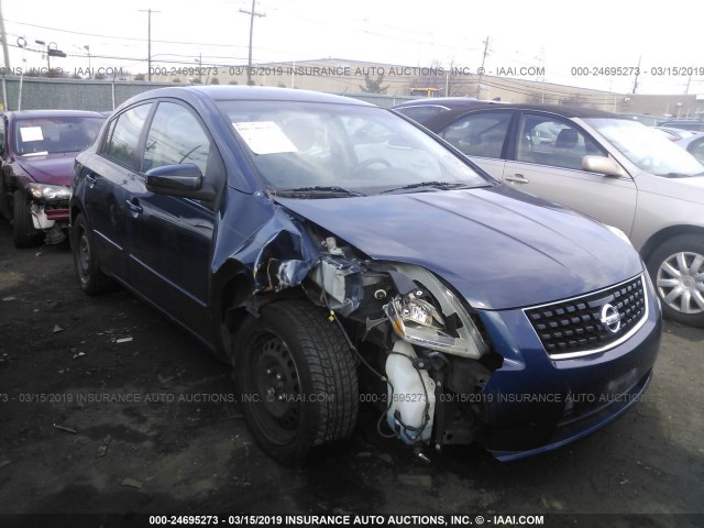 3N1AB61EX8L752544 - 2008 NISSAN SENTRA 2.0/2.0S/2.0SL BLUE photo 1