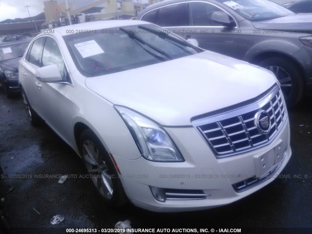 2G61S5S31D9107897 - 2013 CADILLAC XTS PREMIUM COLLECTION WHITE photo 1