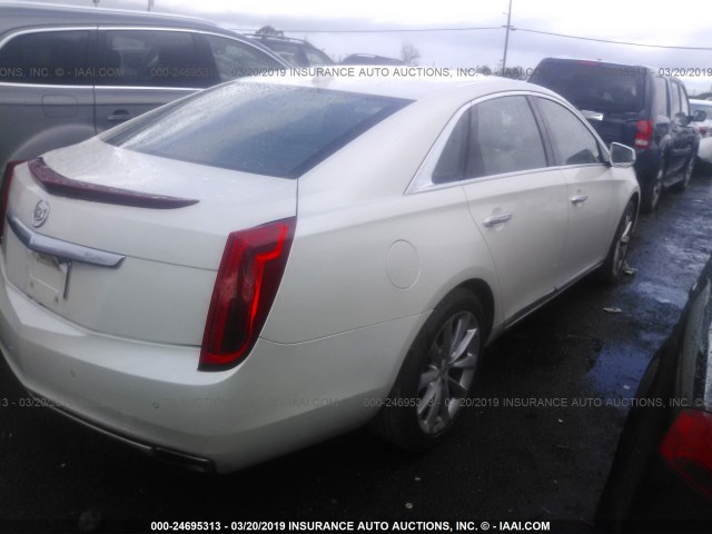 2G61S5S31D9107897 - 2013 CADILLAC XTS PREMIUM COLLECTION WHITE photo 4