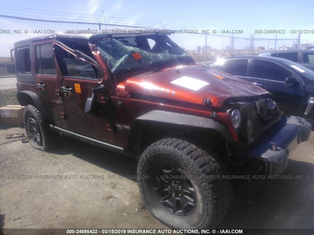 1C4BJWDG3EL249205 - 2014 JEEP WRANGLER UNLIMITE SPORT ORANGE photo 6