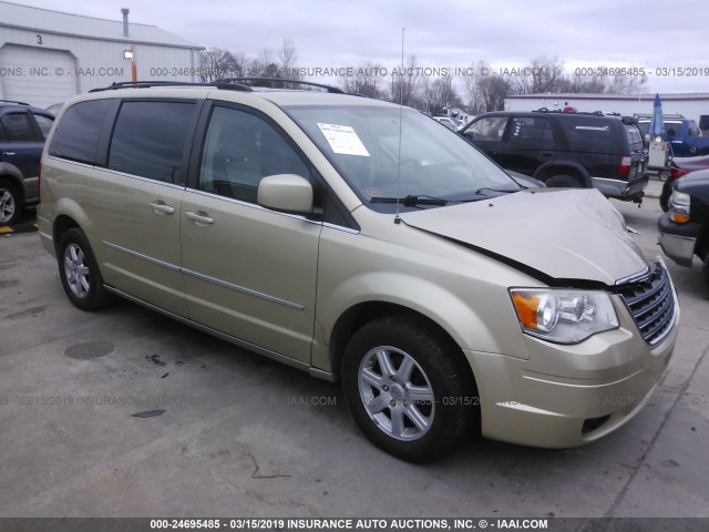 2A4RR8DX2AR387879 - 2010 CHRYSLER TOWN & COUNTRY TOURING PLUS GOLD photo 1