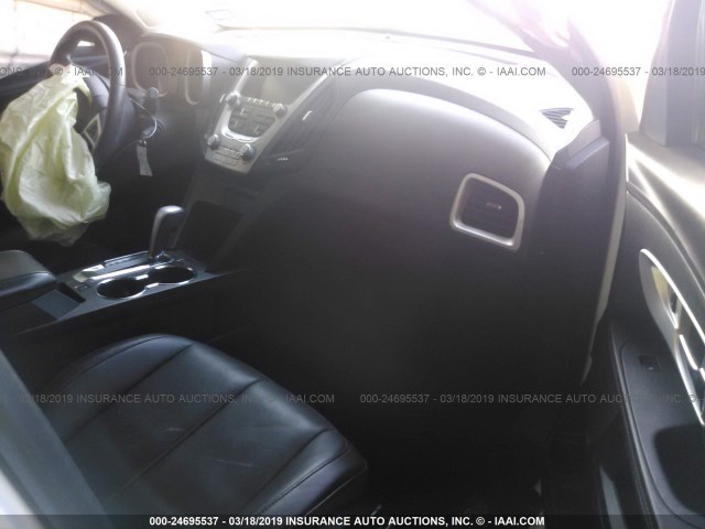 2GNALFEK7C1186953 - 2012 CHEVROLET EQUINOX LTZ WHITE photo 5