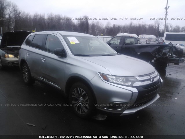 JA4AD2A31JZ060292 - 2018 MITSUBISHI OUTLANDER ES SILVER photo 1