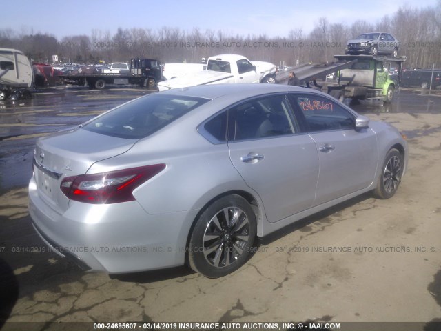 1N4AL3APXJC239134 - 2018 NISSAN ALTIMA 2.5/S/SV/SL/SR SILVER photo 4